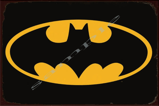 BATMAN LOGO Retro/ Vintage Wall Home Décor, Shed-Garage and Bar Tin Metal Sign