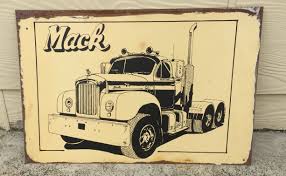 Mack Truck no2 40 x 60 cm Australia Wide