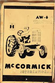 McCormick AW6 metal sign 20 x 30 cm - Tin Sign Factory Australia