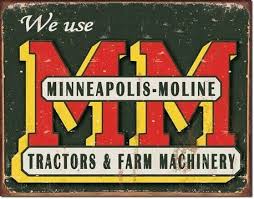 Moline Tractors Metal Sign 30 x 40 cm