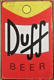 Duff Beer Garage Rustic Vintage metal sign 20 x 30 cm - Tin Sign Factory Australia