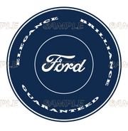 FORD ELEGANCE Retro/ Vintage Round Metal Sign Man Cave, Wall Home Décor, Shed-Garage, and Bar