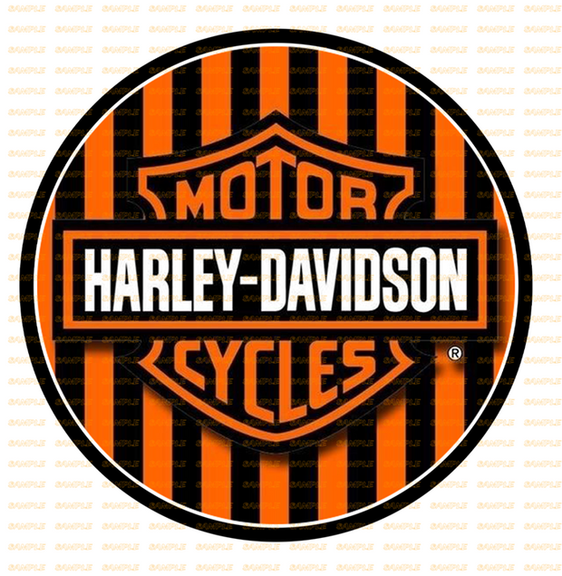 HD STRIPES Retro/ Vintage Round Metal Sign Man Cave, Wall Home Décor, Shed-Garage, and Bar