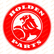 HOLDEN PARTS Retro/ Vintage Round Metal Sign Man Cave, Wall Home Décor, Shed-Garage, and Bar