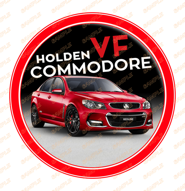 HOLDEN VF Retro/ Vintage Round Metal Sign Man Cave, Wall Home Décor, Shed-Garage, and Bar