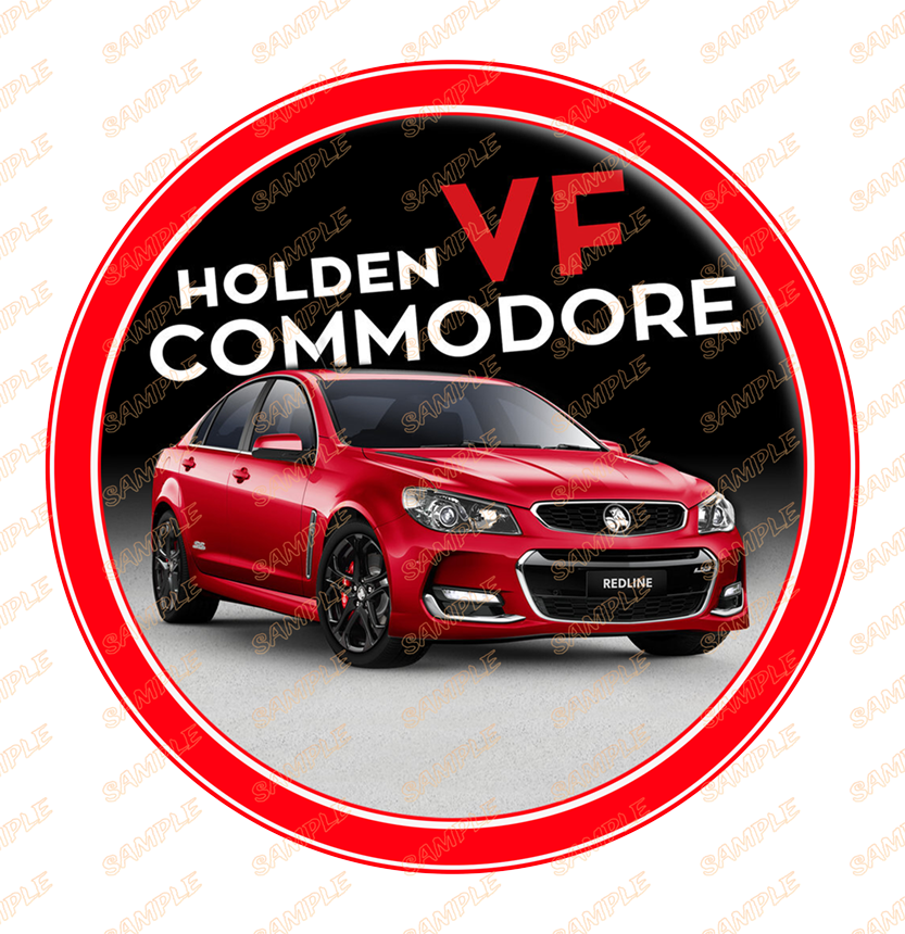 HOLDEN VF Retro/ Vintage Round Metal Sign Man Cave, Wall Home Décor, Shed-Garage, and Bar