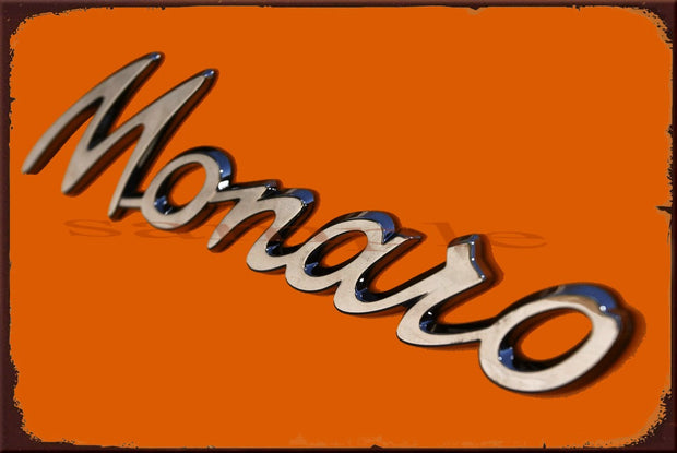 HOLDEN MONARO-EMBLEM Retro/ Vintage Wall Home Décor, Shed-Garage and Bar Tin Metal Sign