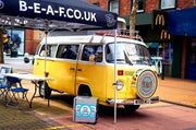 YELLOW VINTAGE VOLKSWAGEN CAMPER VAN Metal Sign Tin Plaque Home Wall Decor