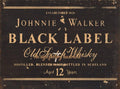 JOHNNIE WALKER BLACK LABEL Rustic Look Vintage Tin Metal Sign Man Cave, Shed-Garage and Bar - Tin Sign Factory Australia