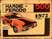 HARDIE FERODO 500 CHARGER E39 Retro Rustic Look Vintage Tin Metal Sign Man Cave, Shed-Garage, and Bar