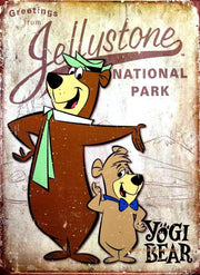 JELLYSTONE NATIONAL PARK Retro/Vintage Metal Plaque Sign Style Man Cave Garage