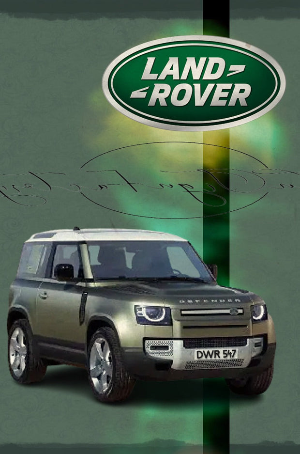 LAND ROVER Retro/ Vintage Tin Metal Sign, Wall Art Home Décor, Shed-Garage, and Bar