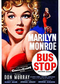 MARILYN MONROE- BUS STOP Retro/Vintage Metal Plaque Sign Style Man Cave Garage
