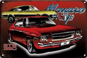 MONACO 327 GTS 350 Rustic Retro/Vintage  Home Garage Wall Cafe Resto or Bar Tin Metal Sign
