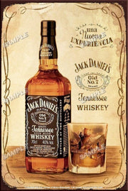 NUEVA EXPERIENCIA Retro/ Vintage Tin Metal Sign Man Cave, Wall Home Décor, Shed-Garage, and Bar