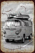 OLD VAN Rustic Look Vintage Shed-Garage and Bar Man Cave Tin Metal Sign