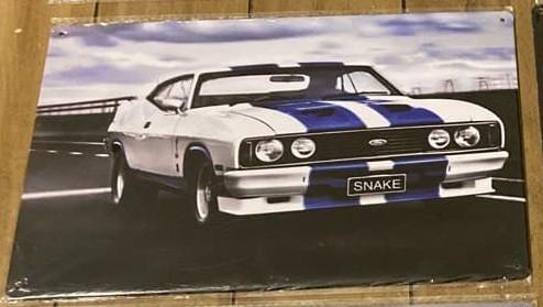 FORD SNAKE XC Cobra Tin Metal Sign