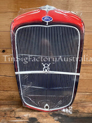 FORD GRILLE 68 x 45cm Heavy WM Metal Sign