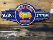 Holden  SERVICE STATION 80cm x 36cm Metal Sign