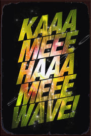 POWER WAVE Retro/ Vintage Home Décor, Shed-Garage and Bar Tin Metal Sign