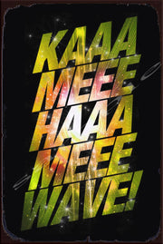 POWER WAVE Retro/ Vintage Home Décor, Shed-Garage and Bar Tin Metal Sign