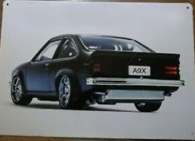 HOLDEN TORANA A9X Rustic Metal Sign, Vintage Tin Shed Garage & Bar,Man Cave - Tin Sign Factory Australia