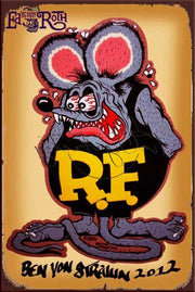 RF-BIG DADDY Retro/ Vintage Tin Metal Sign Man Cave, Wall Home Décor, Shed-Garage, and Bar 