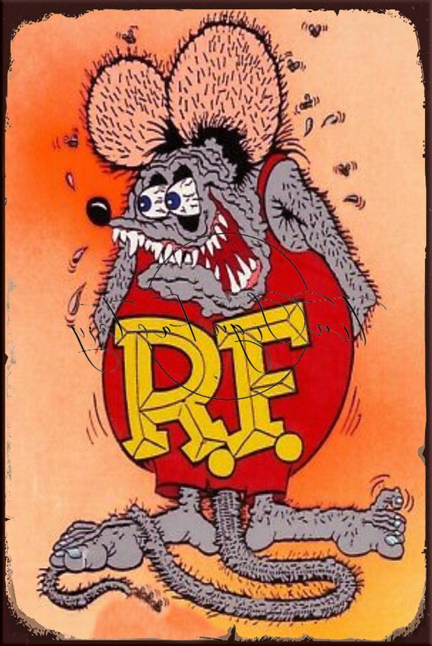 BIG DADDY ED ROTH Retro/ Vintage Tin Metal Sign Man Cave, Wall Home Décor, Shed-Garage, and Bar