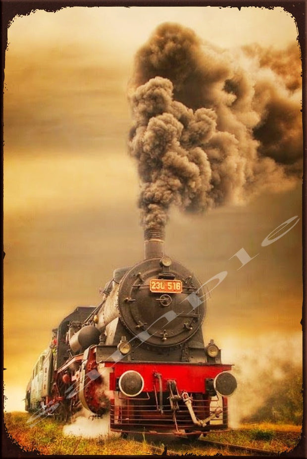 ROYAL TRAIN Retro/ Vintage Home Décor, Shed-Garage and Bar Tin Metal Sign