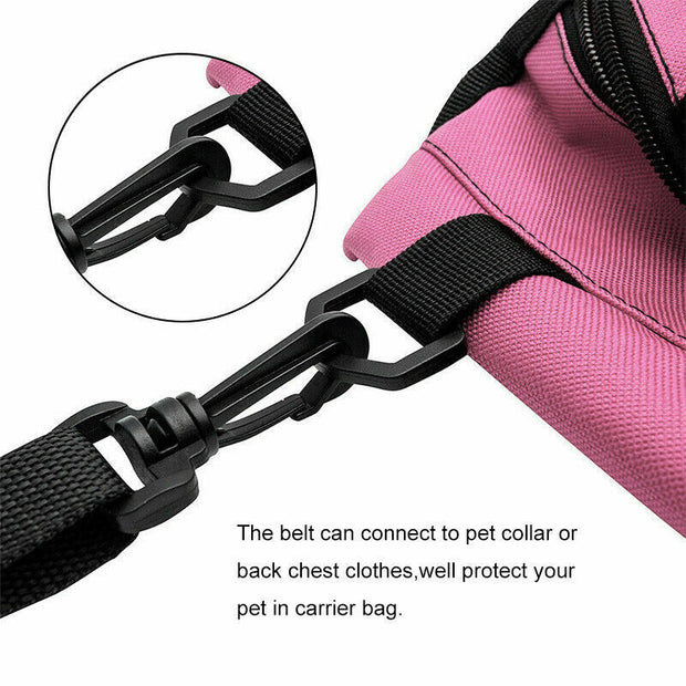 New Travel Cat Dog Pet Car Booster Seat Puppy Carrier Safety Protector Basket AU free post