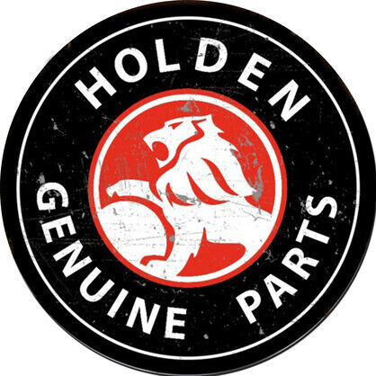 Holden Genuine Parts  metal   Sign - Round 40 cm