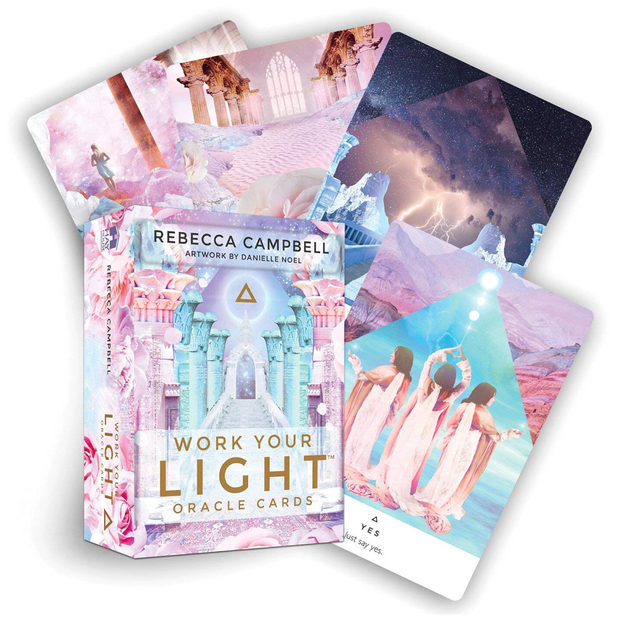 Work Your Light Oracle Cards by Rebecca Campbell - Tap into Your Inner Radiance | Free Shipping