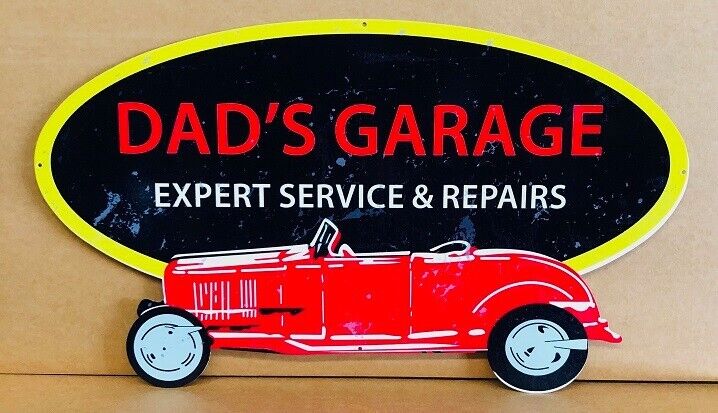 NEW Ford V8 4 piece tin metal sign - Tin Sign Factory Australia