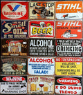 Bulk Buy 30 Tin Signs Bar Shed & Man Cave Signs - Tin Sign Factory Australia
