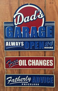 NEW Ford V8 4 piece tin metal sign - Tin Sign Factory Australia