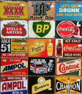 Bulk Buy 30 Tin Signs Bar Shed & Man Cave Signs - Tin Sign Factory Australia