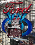 NEW Ford V8 4 piece tin metal sign - Tin Sign Factory Australia