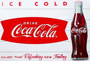 Enjoy Coca Cola new tin metal sign MAN CAVE