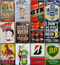 Bulk Buy 30 Tin Signs Bar Shed & Man Cave Signs - Tin Sign Factory Australia