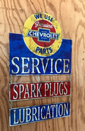 NEW Ford V8 4 piece tin metal sign - Tin Sign Factory Australia
