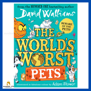 The World's Worst Pets by David Walliams - Hilarious Paperback with FREE SHIPPING