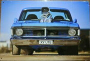 FORD FALCON XY UTE Metal Tin Sign Retro Vintage Garage Bar Shed ManCave Car Auto