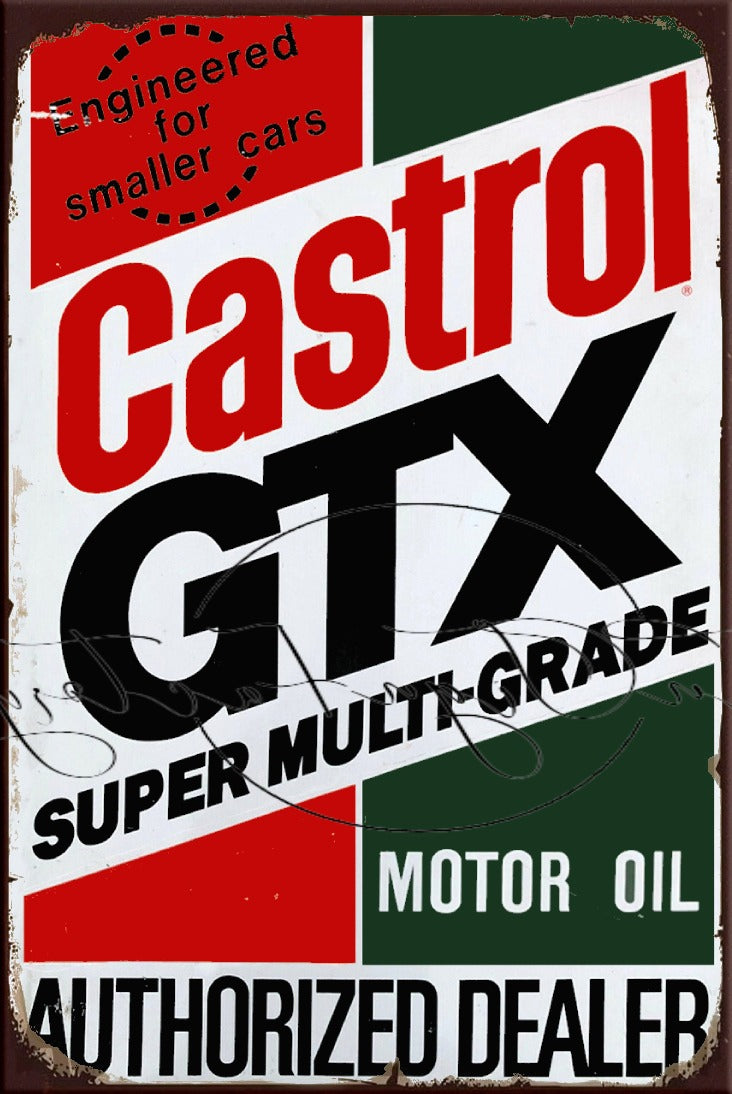 SUPER MULTI-GRADE Retro/ Vintage Tin Metal Sign, Wall Art Home Décor, Shed-Garage, and Bar
