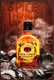 SPICE THINGS UP Retro/ Vintage Wall Art Home Décor, Shed-Garage and Bar Tin Metal Sign