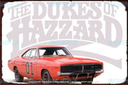 THE DUKES Retro/ Vintage Tin Metal Sign Man Cave, Wall Home Décor, Shed-Garage, and Bar