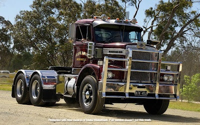 THE MAROON TRUCK Retro/ Vintage Tin Metal Sign Man Cave, Wall Home Décor, Shed-Garage, and Bar