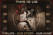 THIS IS US Retro/ Vintage Tin Metal Sign Man Cave, Wall Home Décor, Shed-Garage, and Bar