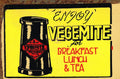 ENJOY VEGEMITE Rustic Look Vintage Tin Metal Sign Man Cave, Shed-Garage, and Bar - Tin Sign Factory Australia