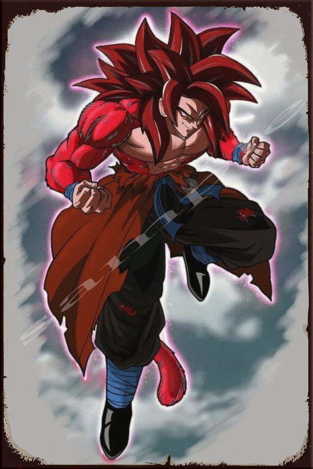 XENO GOKU Retro/ Vintage Home Décor, Shed-Garage and Bar Tin Metal Sign
