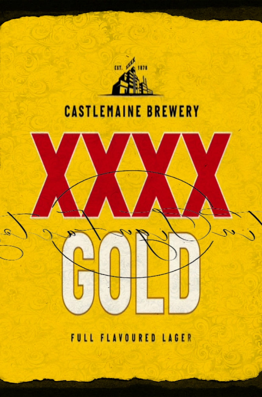 XXXX GOLD AUSTRALIA Retro/ Vintage Tin Metal Sign, Wall Art Home Décor, Shed-Garage, and Bar